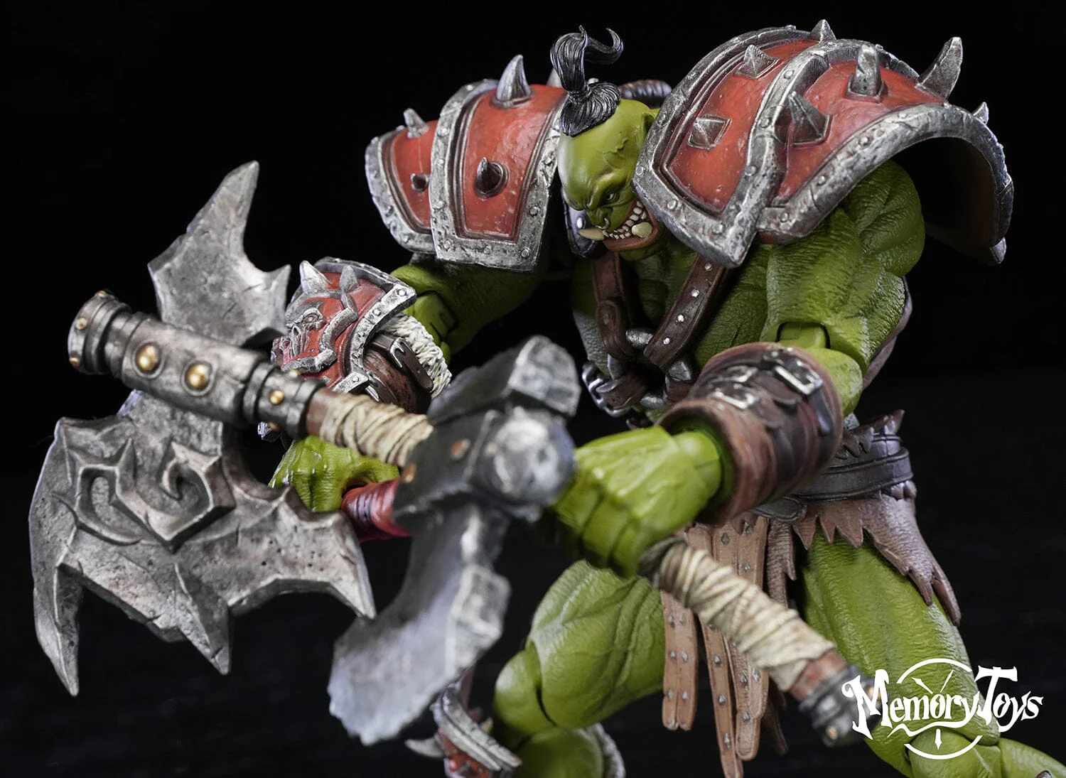 World of Warcraft Orc Kargath Bladefist Action Figure - Image 16