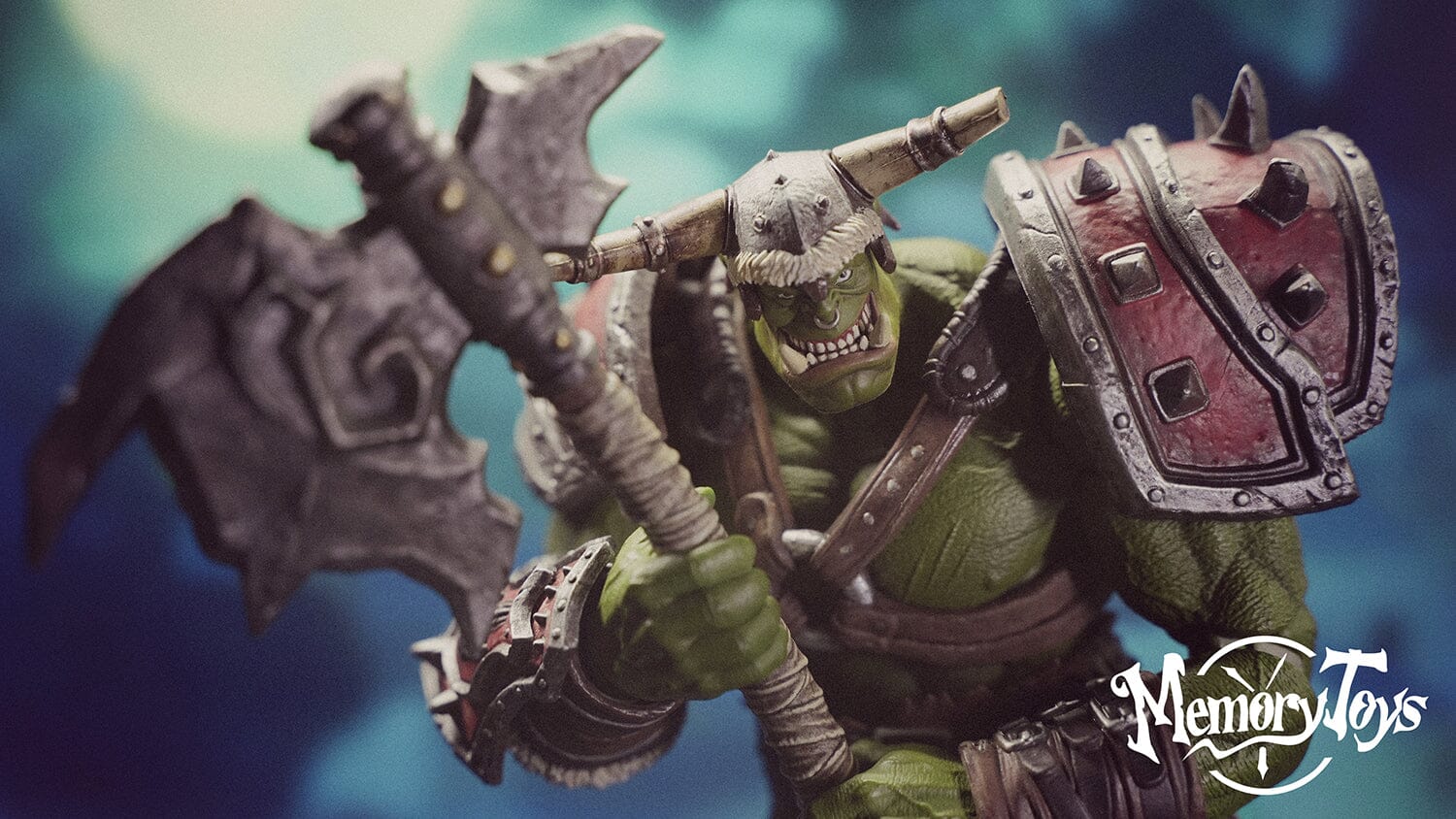 World of Warcraft Orc Kargath Bladefist Action Figure - Image 26