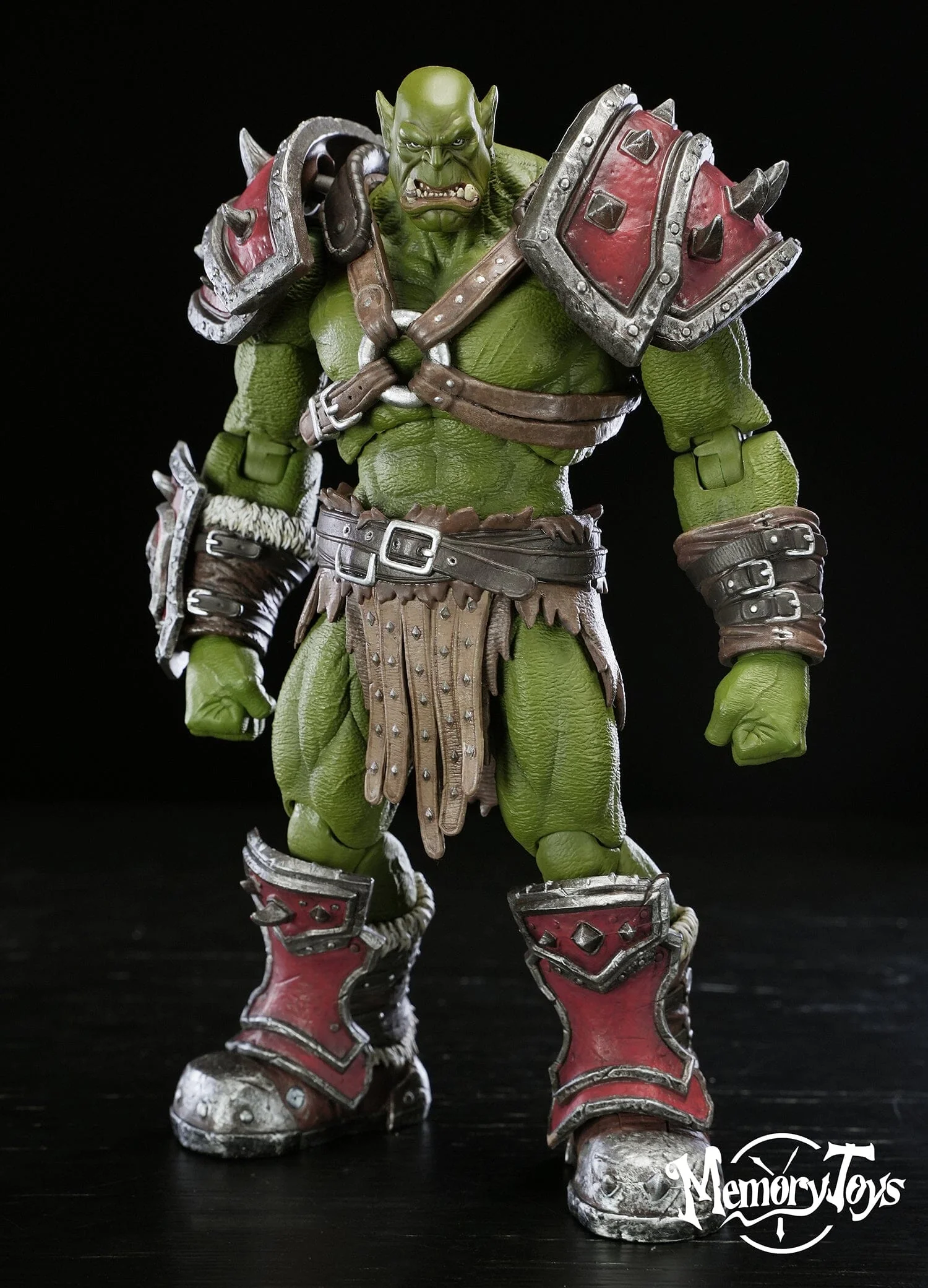World of Warcraft Orc Kargath Bladefist Action Figure - Image 3