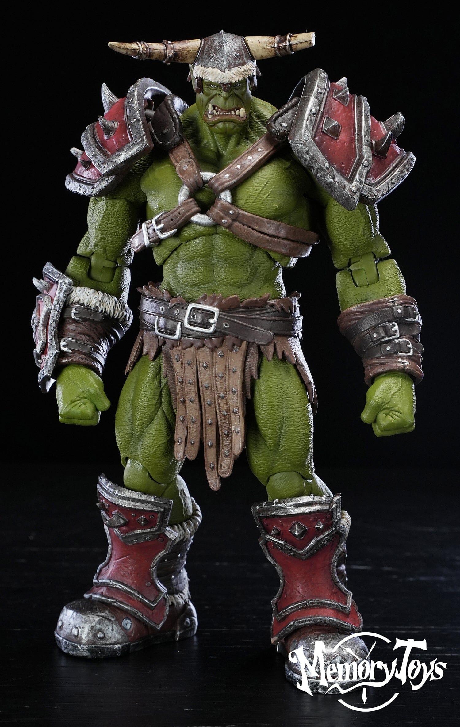 World of Warcraft Orc Kargath Bladefist Action Figure - Image 4