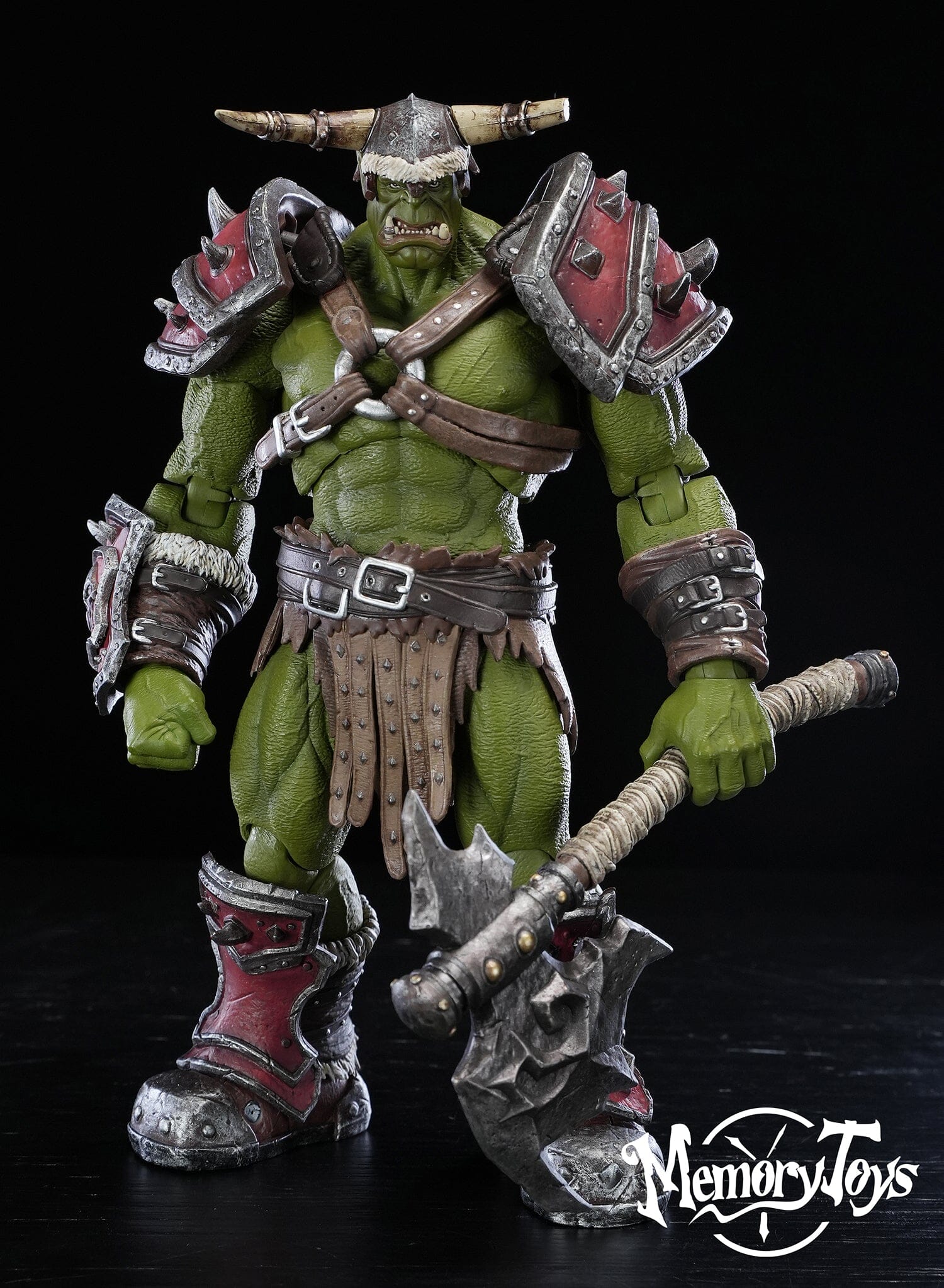 World of Warcraft Orc Kargath Bladefist Action Figure - Image 5
