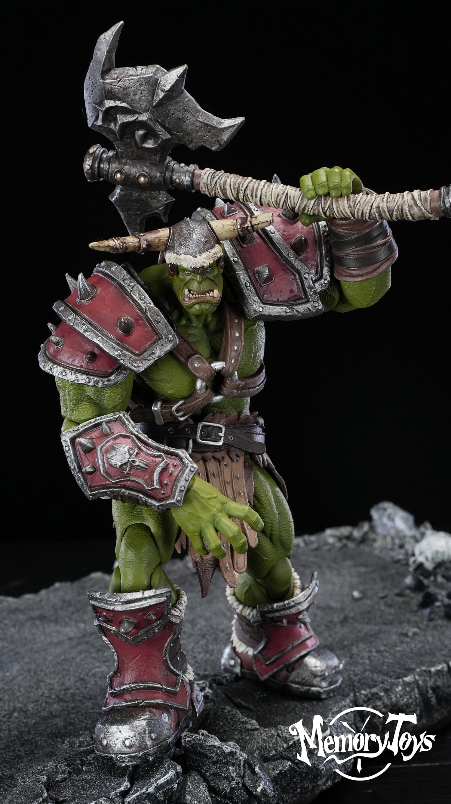 World of Warcraft Orc Kargath Bladefist Action Figure - Image 7