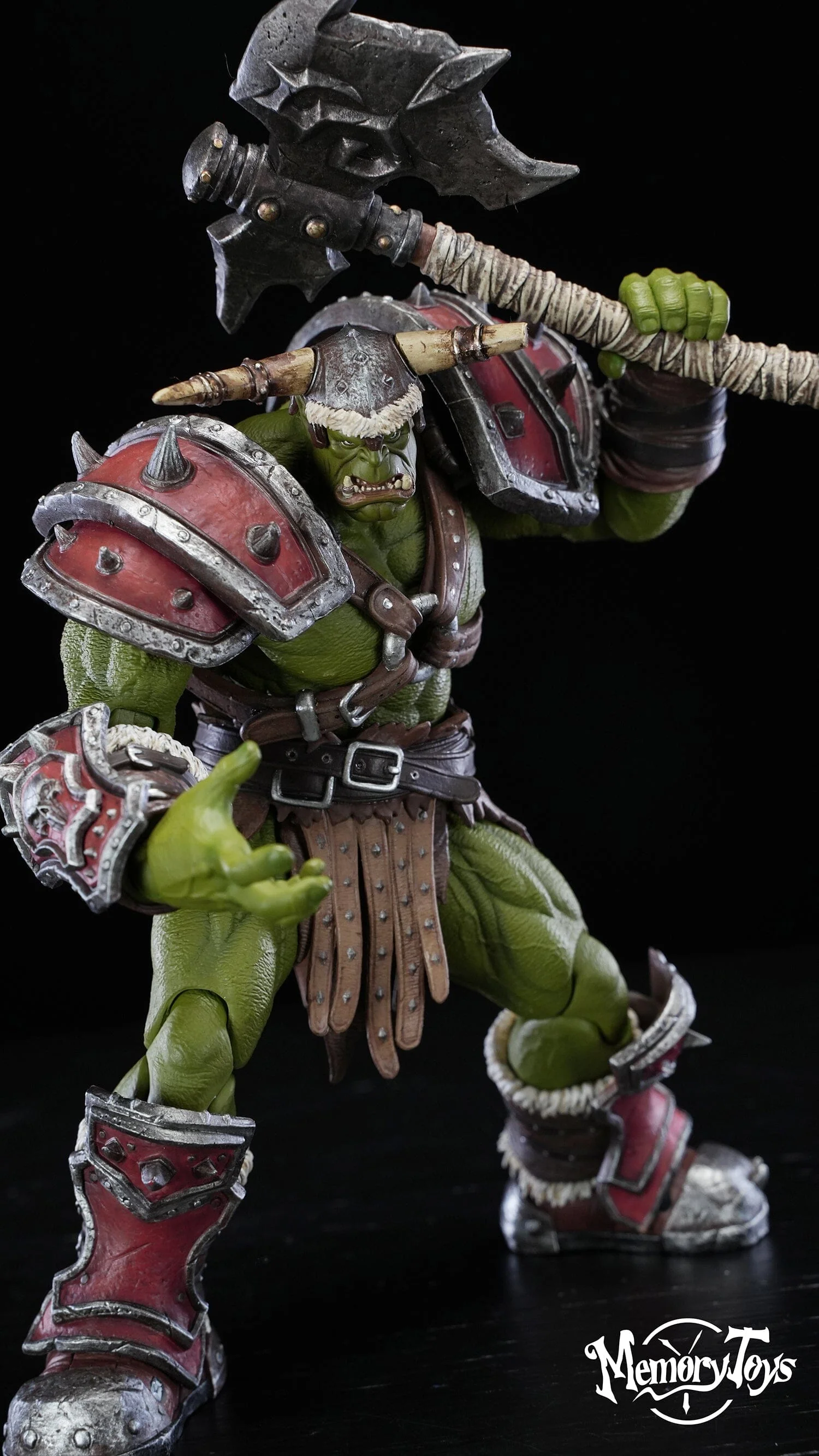World of Warcraft Orc Kargath Bladefist Action Figure - Image 8