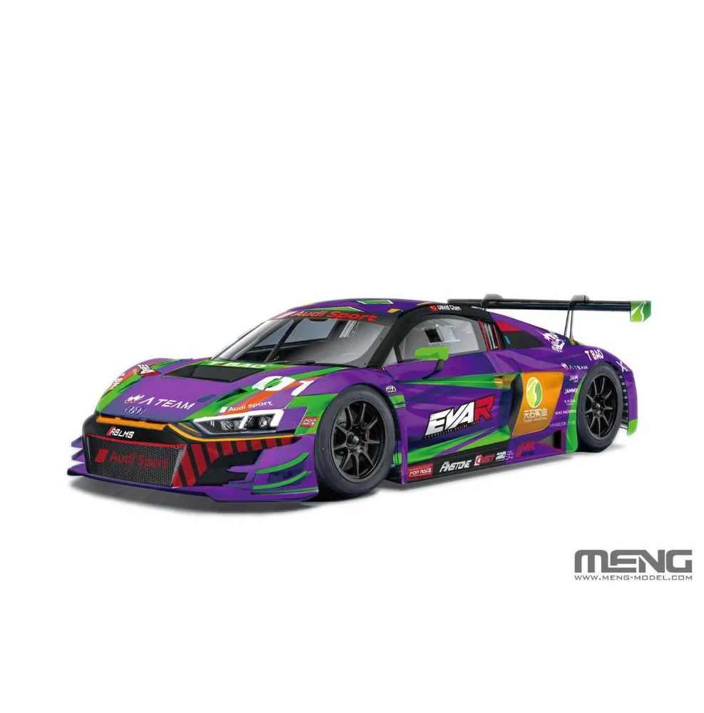 Meng 1/24 Audi R8 LMS EVA RT TEST TYPE-01 TSRT R8 - Image 2