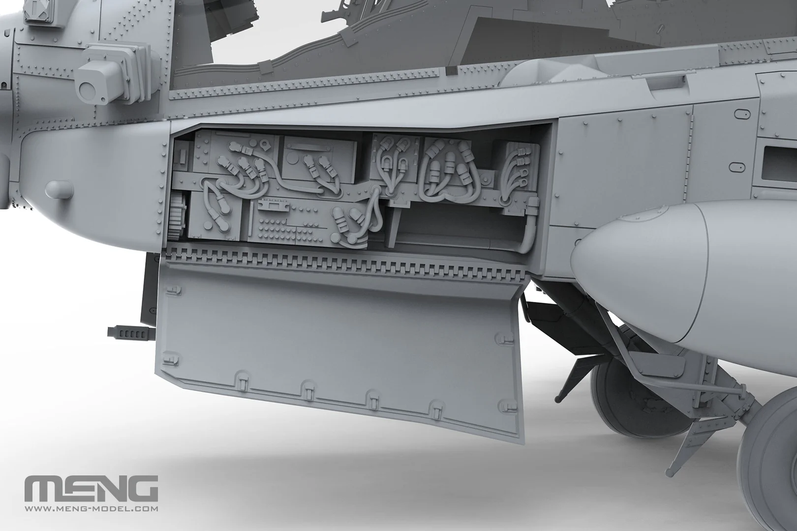Meng 1/35 AH-64D Saraf Heavy Attack Helicopter (Israeli Air Force) - Image 6