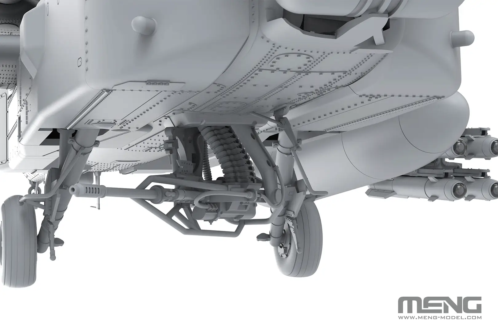 Meng 1/35 AH-64D Saraf Heavy Attack Helicopter (Israeli Air Force) - Image 9