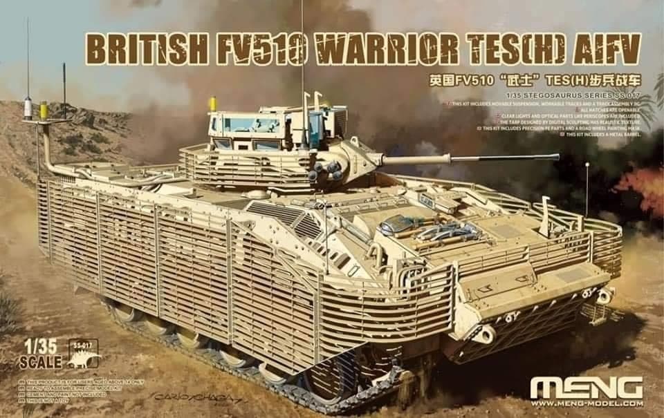 Meng 1/35 British FV510 Warrior TES(H) AIFV,barcode