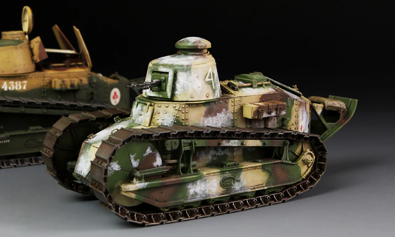Meng 1/35 French FT-17 Light Tank (Cast Turret) - Image 3