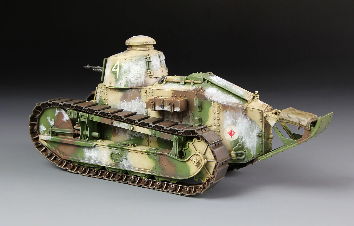 Meng 1/35 French FT-17 Light Tank (Cast Turret) - Image 4