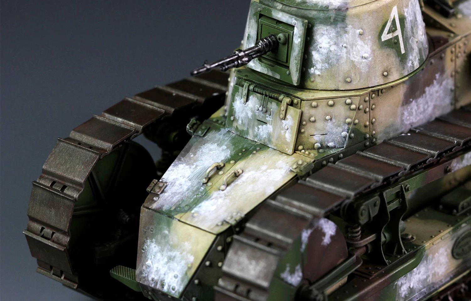 Meng 1/35 French FT-17 Light Tank (Cast Turret) - Image 5