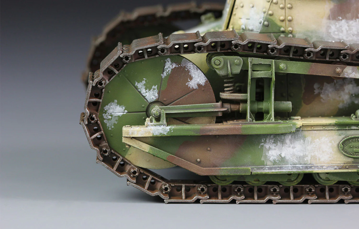 Meng 1/35 French FT-17 Light Tank (Cast Turret) - Image 7