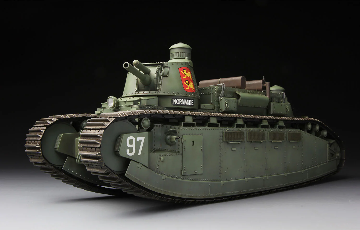 Meng 1/35 French super heavy tank Char 2C - Image 2