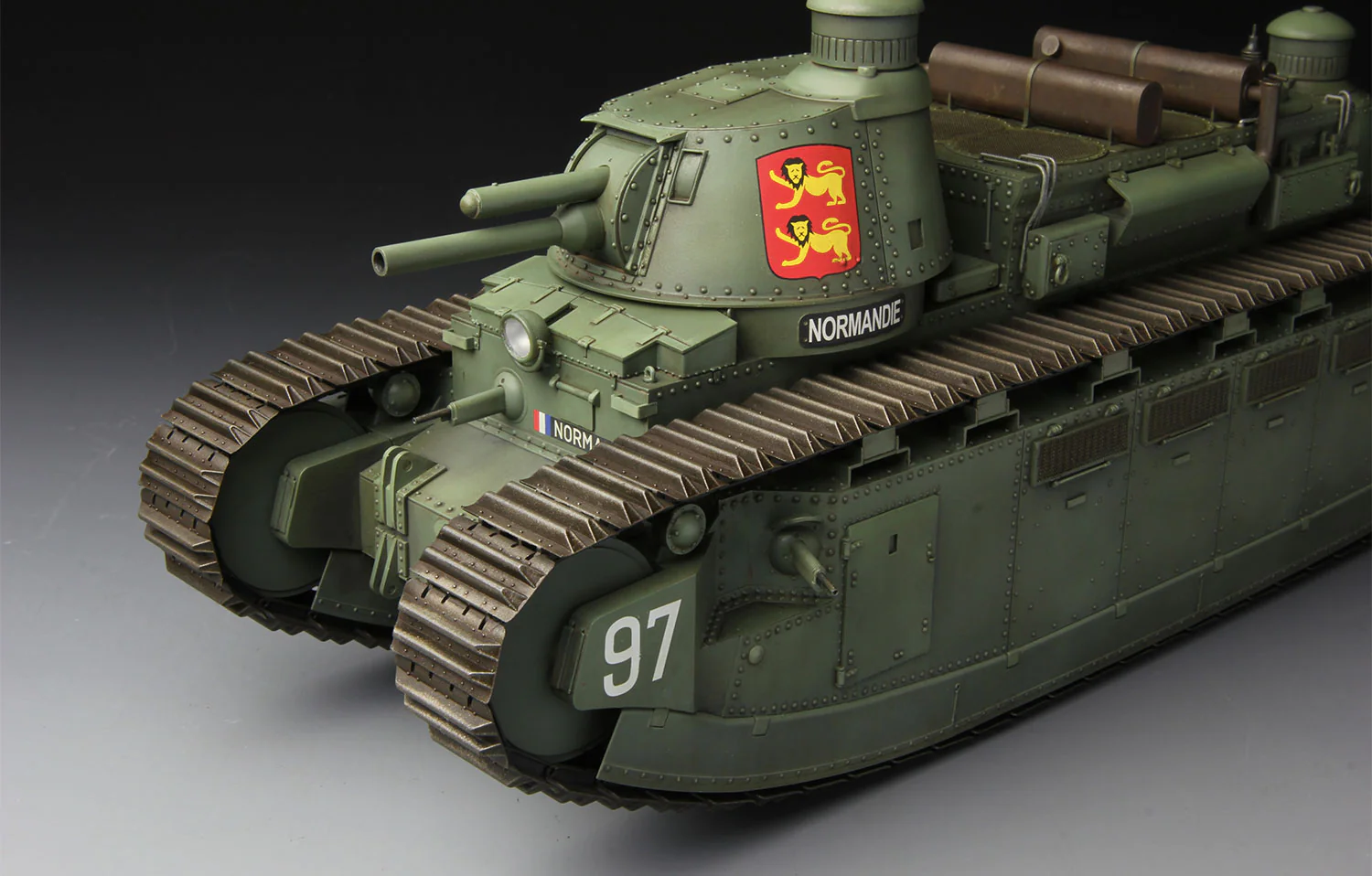 Meng 1/35 French super heavy tank Char 2C - Image 4