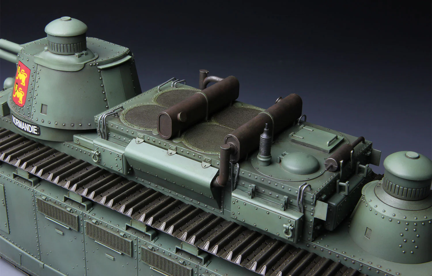 Meng 1/35 French super heavy tank Char 2C - Image 7