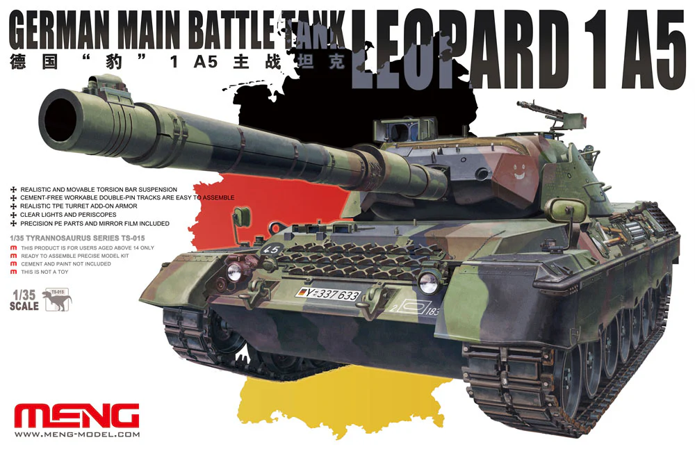 Meng 1/35 German Main Battle Tank Leopard 1 A5