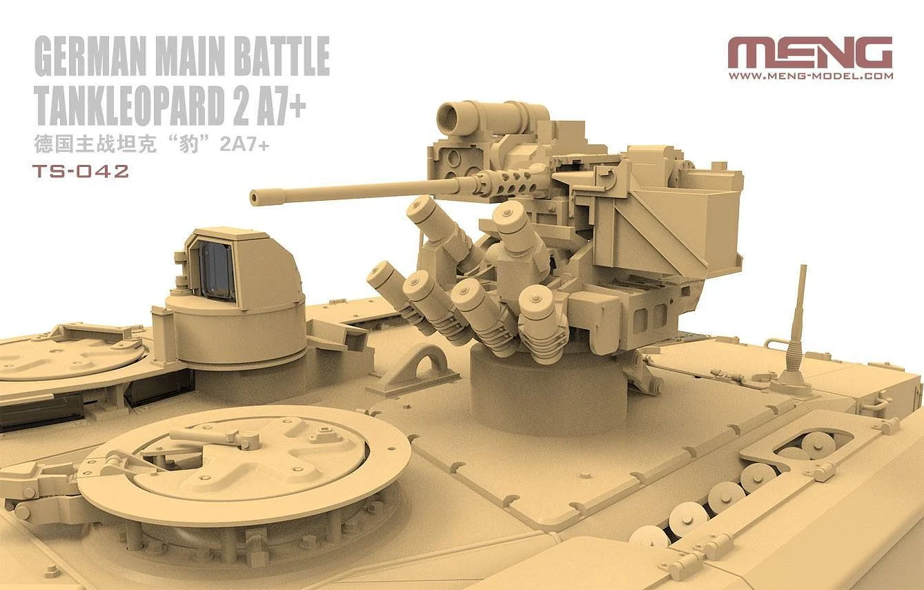 Meng 1/35 GERMAN MAIN BATTLE TANK LEOPARD 2A7+ - Image 4