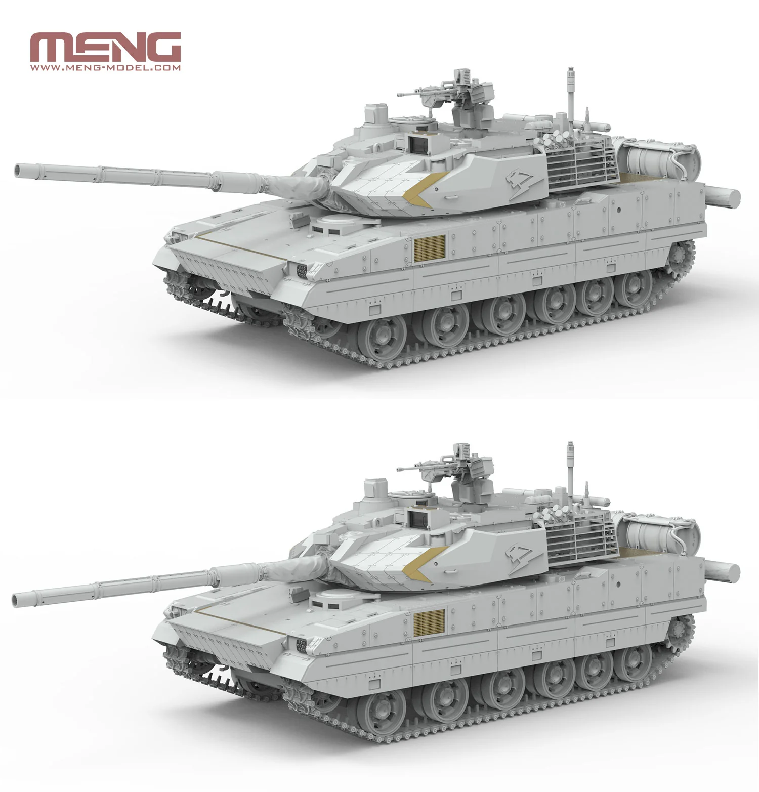Meng 1/35 PLA ZTQ15 Light Tank w/Add-On Armor - Image 10
