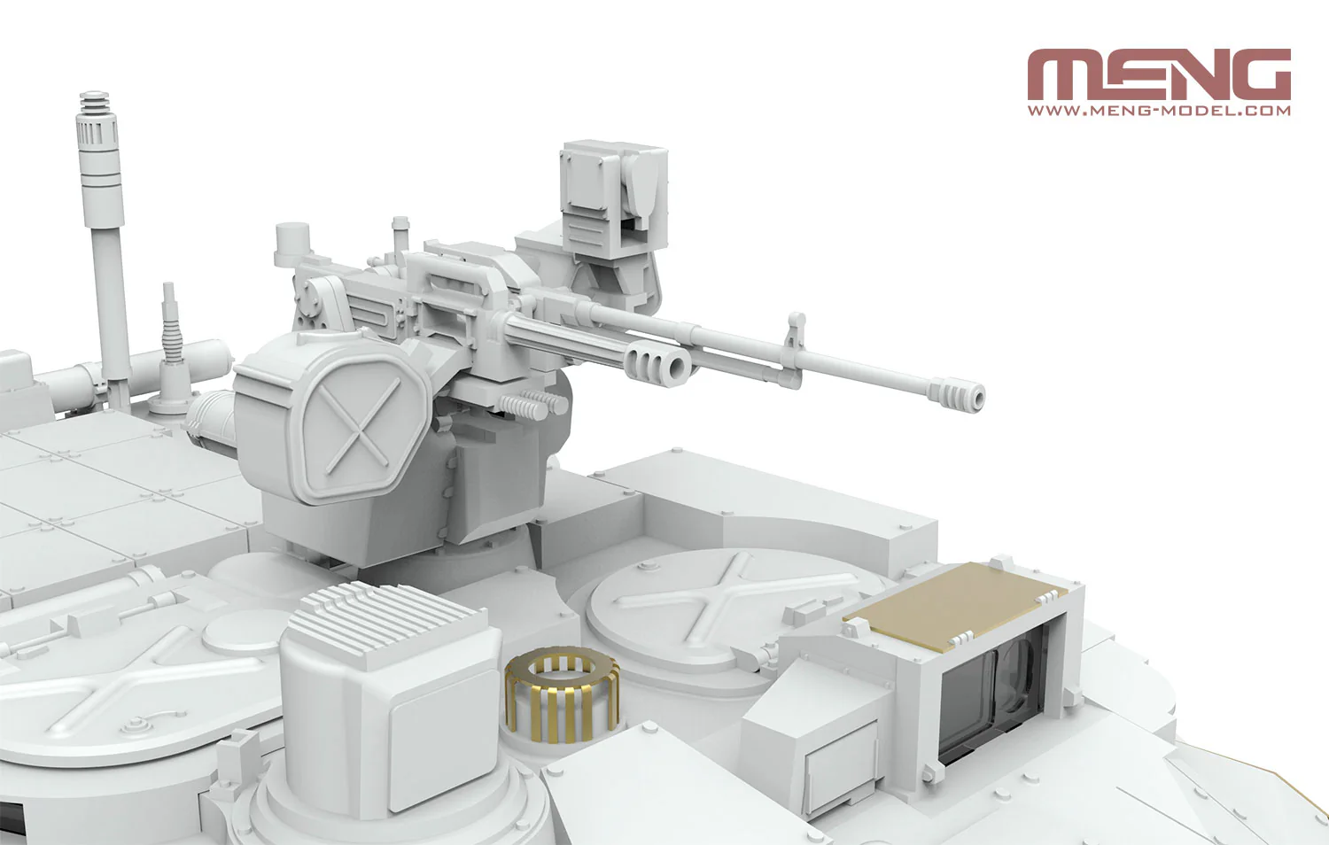 Meng 1/35 PLA ZTQ15 Light Tank w/Add-On Armor - Image 11