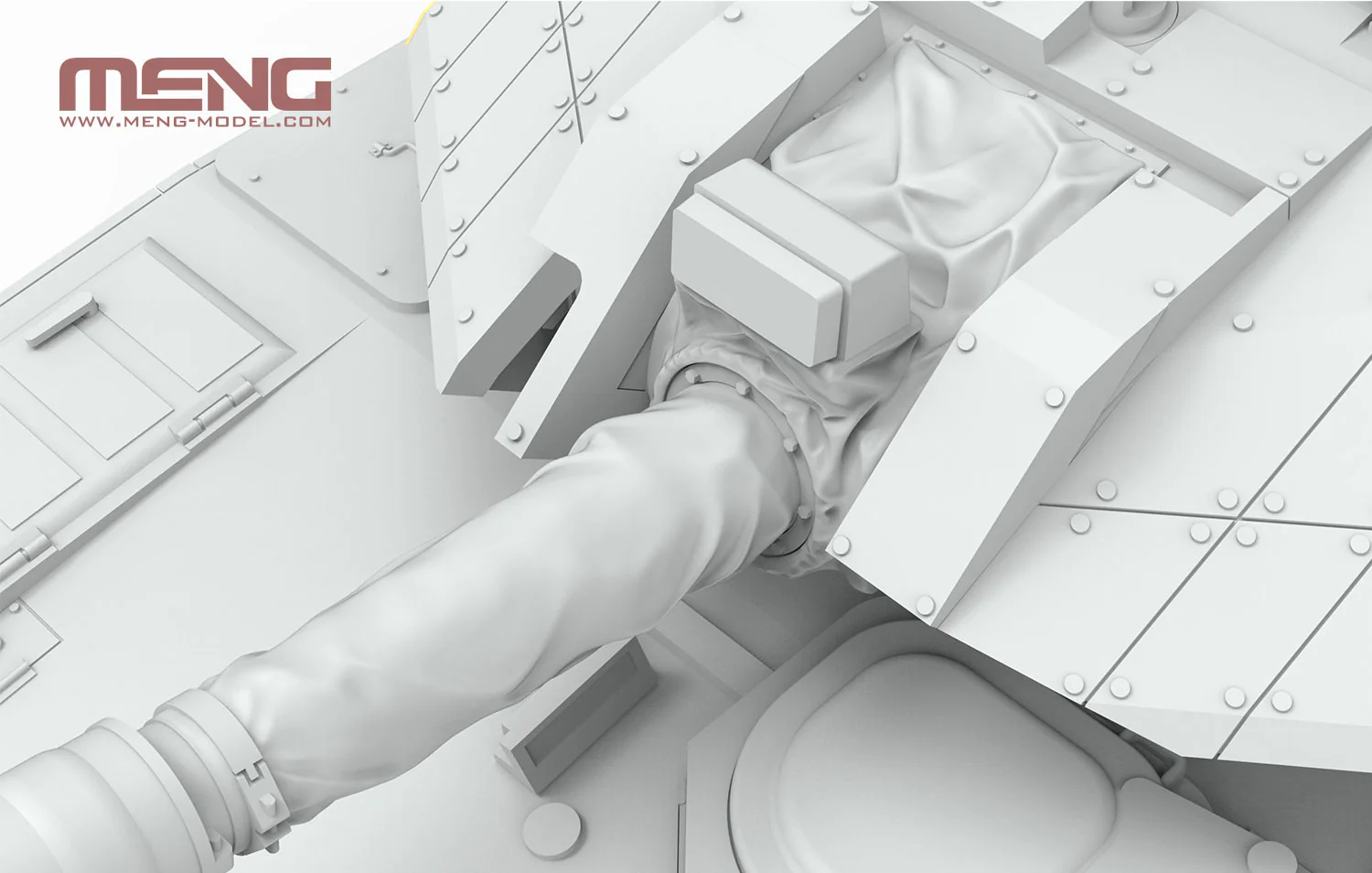 Meng 1/35 PLA ZTQ15 Light Tank w/Add-On Armor - Image 13