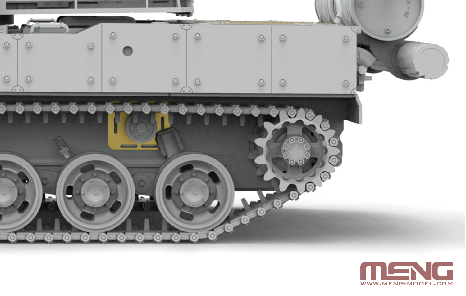 Meng 1/35 PLA ZTQ15 Light Tank w/Add-On Armor - Image 4