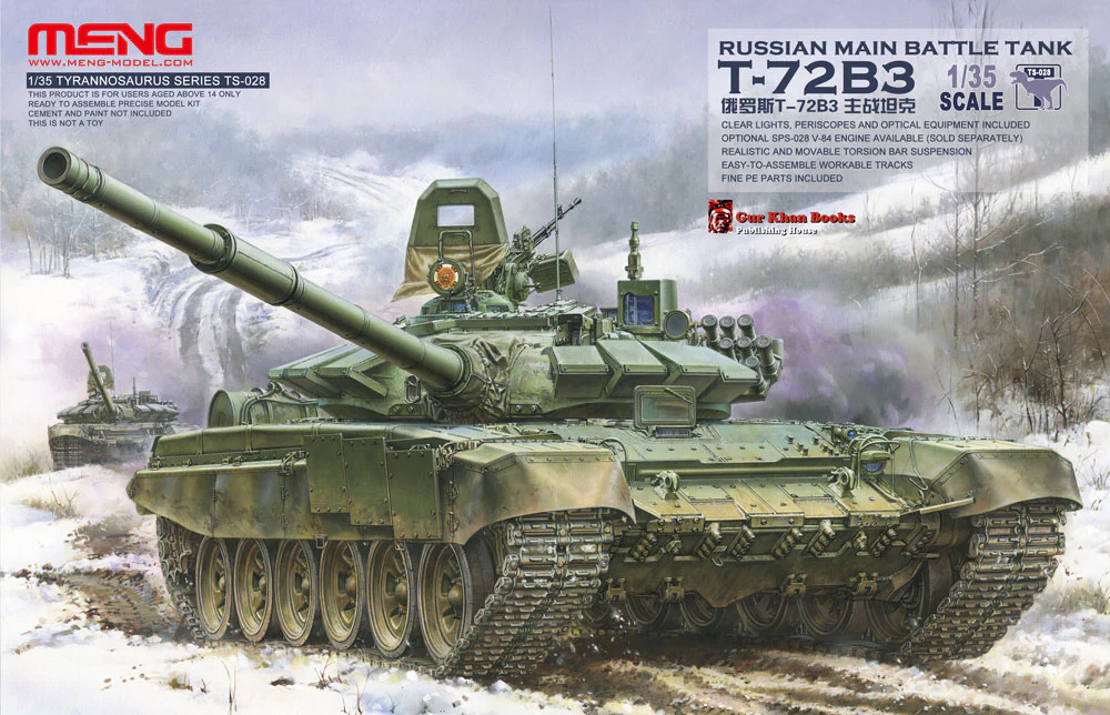 Meng 1/35 Russian Main Battle Tank T-72B3