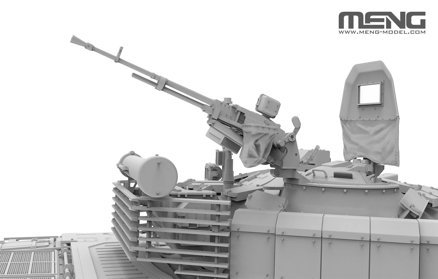 Meng 1/35 Russian Main Battle Tank T-72B3M w/ KMT-8 Mine Clearing System - Image 12