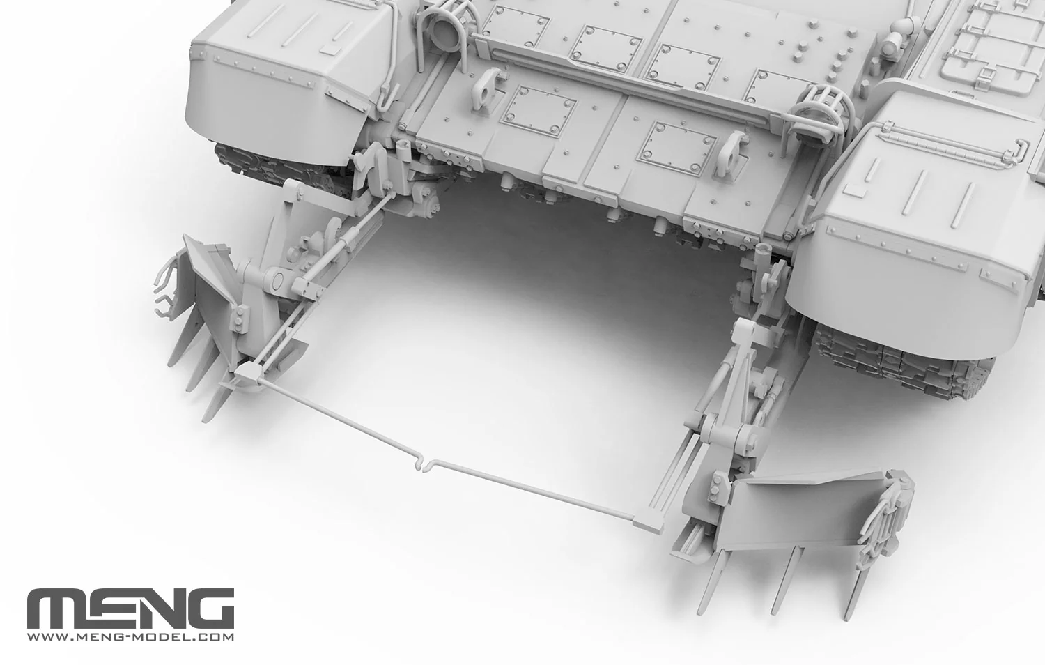 Meng 1/35 Russian Main Battle Tank T-72B3M w/ KMT-8 Mine Clearing System - Image 3