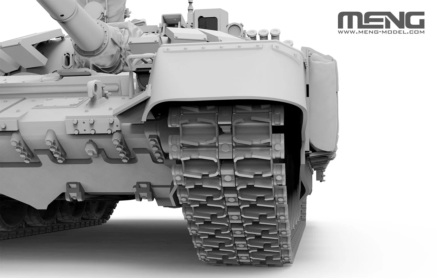 Meng 1/35 Russian Main Battle Tank T-72B3M w/ KMT-8 Mine Clearing System - Image 9