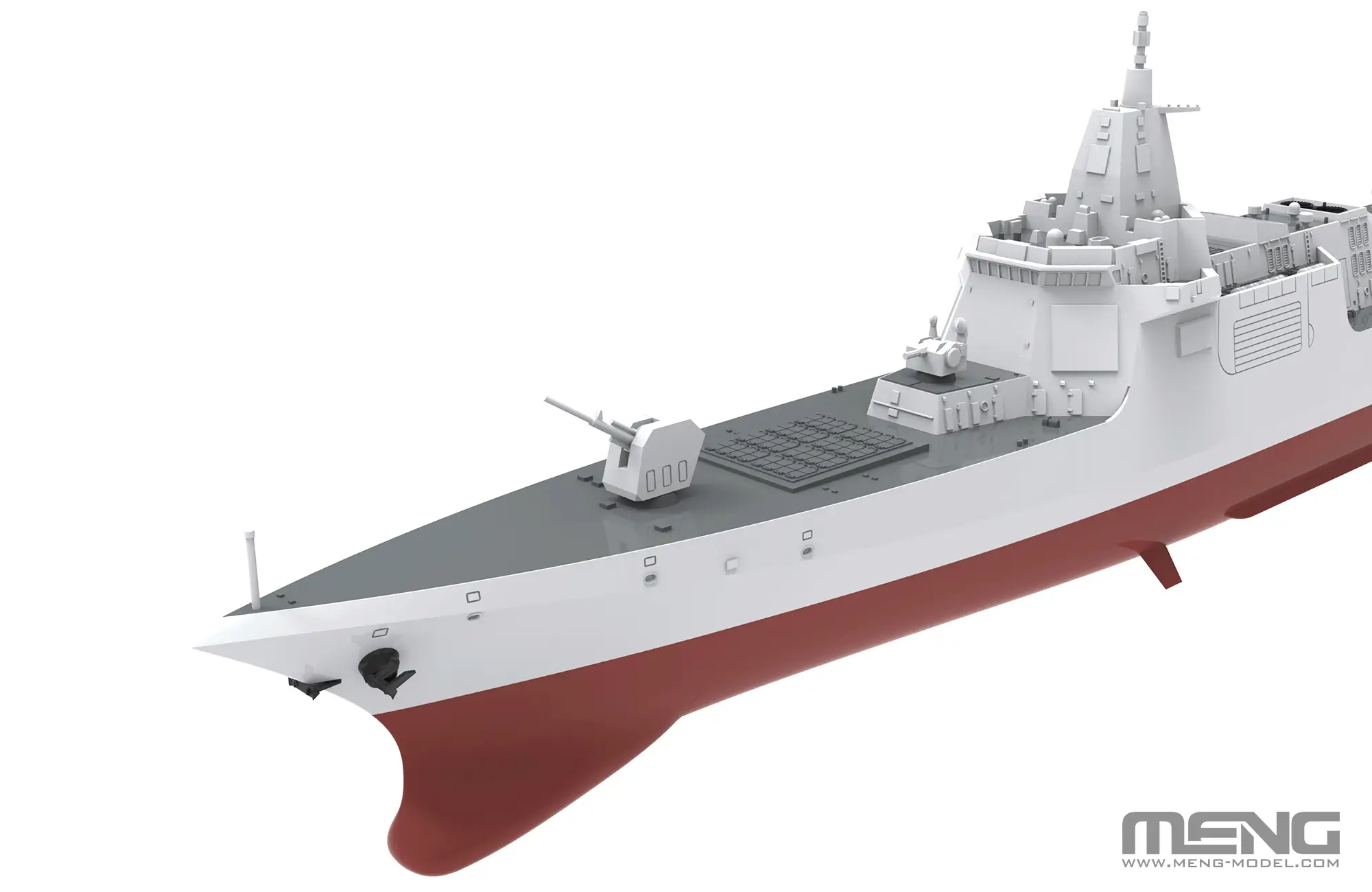 Meng 1/700 Chinese Type-055 Guided-Missile Destroyer - Image 6
