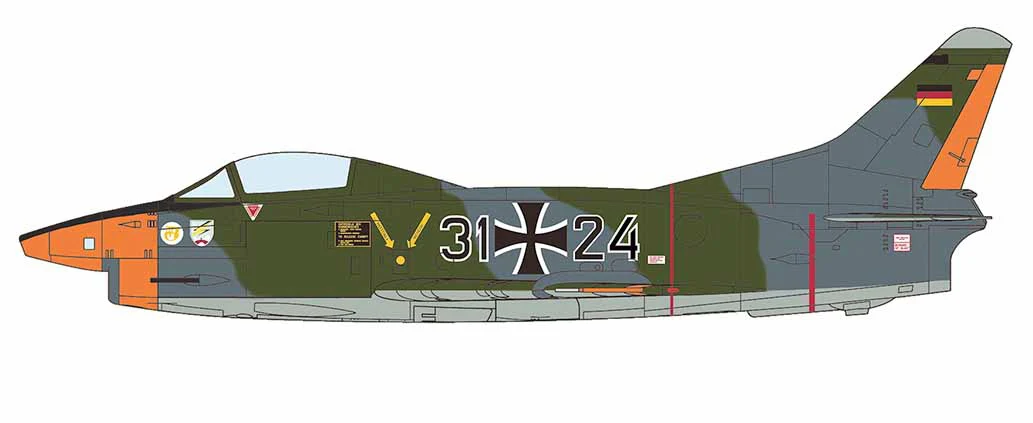 Meng 1/72 Fiat G.91 R - Image 3