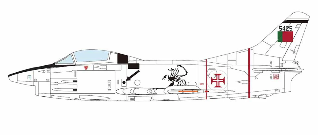 Meng 1/72 Fiat G.91 R - Image 4