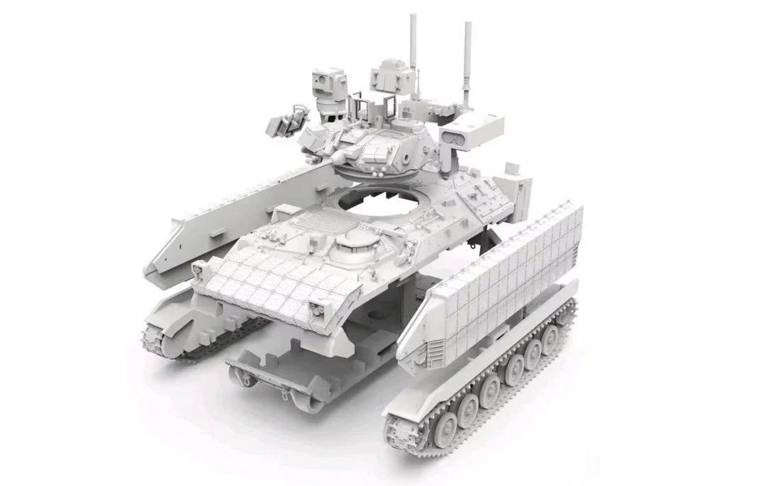 Meng 1/72 U.S. Infantry Fighting Vehicle M2A3 Bradley w/BUSK III - Image 2