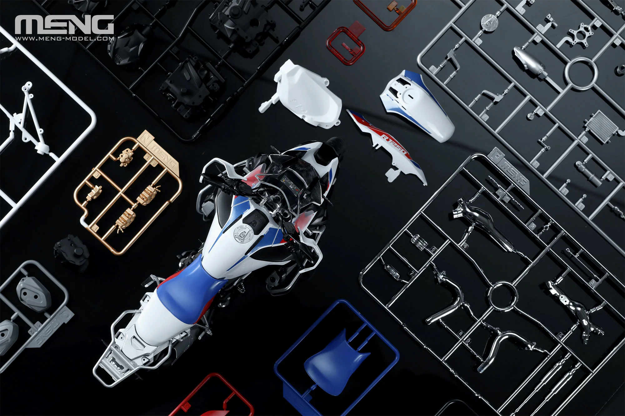 Meng 1/9 BMW R 1250 GS ADV (Pre-colored Edition) - Image 2