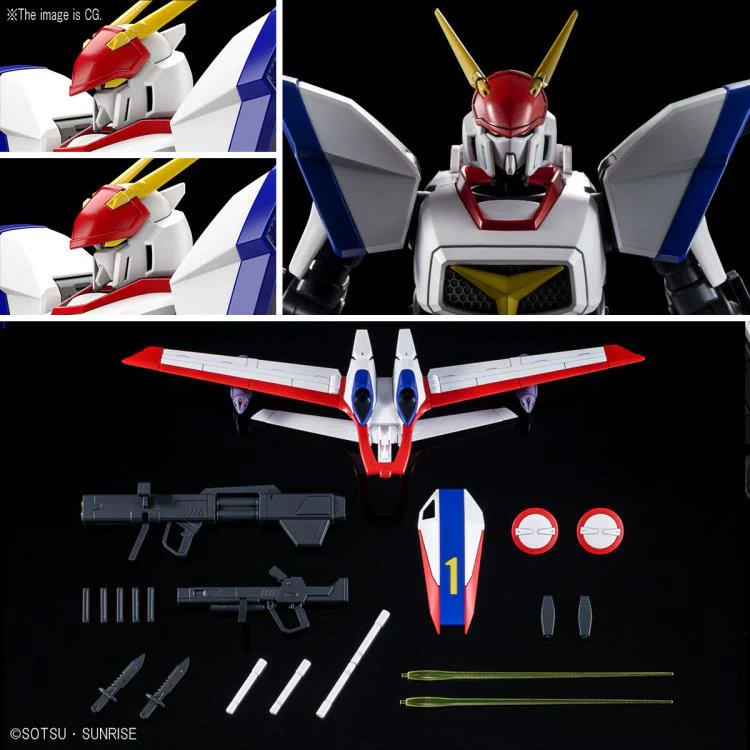 Metal Armor Dragonar HG XD-01 Dragonar 1 (LIFTER-1 Equipment Type) 1/144 Scale Model Kit - Image 9