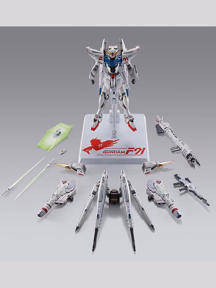 METAL BUILD」GUNDAM F91 CHRONICLE WHITE Ver. - Image 4