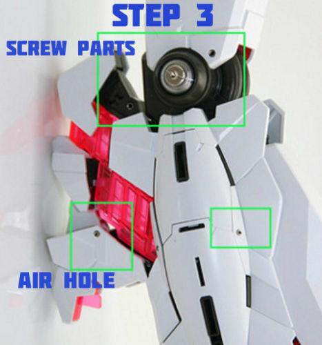 Metal Detail-Up Parts Set GOLD For Bandai PG 1/60 Unicorn Gundam - Image 4