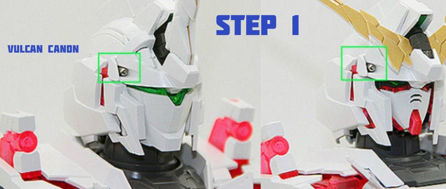 Metal Detail-Up Parts Set GOLD For Bandai PG 1/60 Unicorn Gundam - Image 8