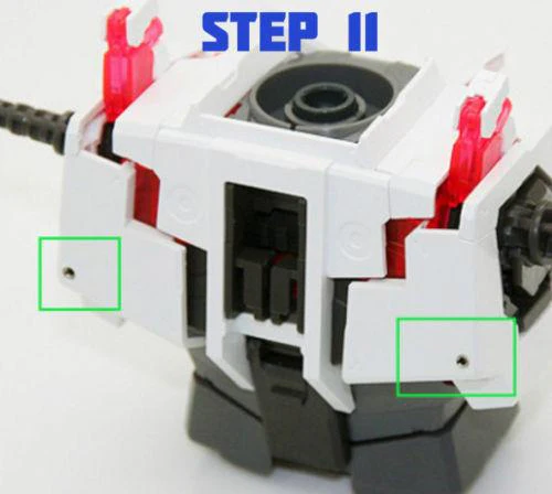 Metal Detail-Up Parts Set RED For Bandai PG 1/60 Unicorn Gundam - Image 5