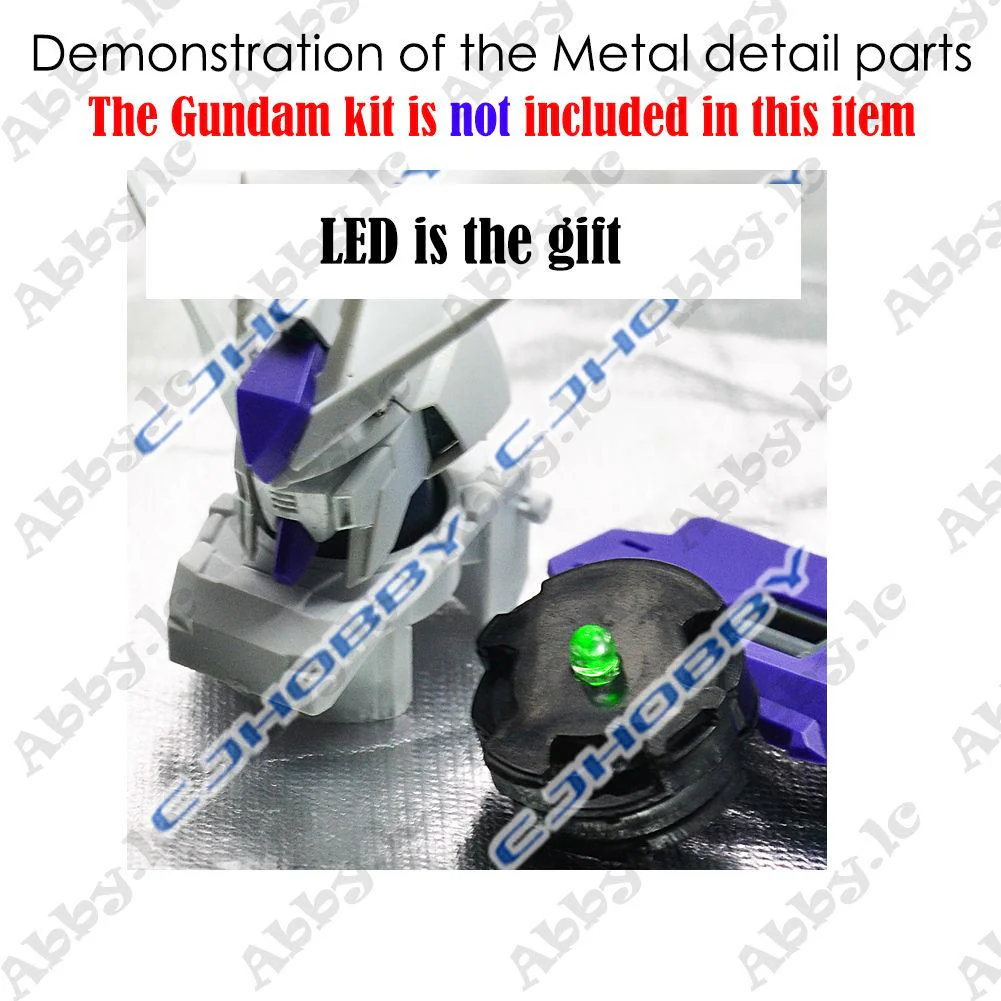 Metal Details Part Set MG 1/100 Hi-v Hi nu ver ka Gundam Kit (Silver) - Image 6
