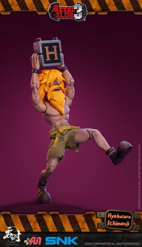 Metal Slug 3 Hyakutaro Ichimonji 1/12 Scale Figure - Image 5