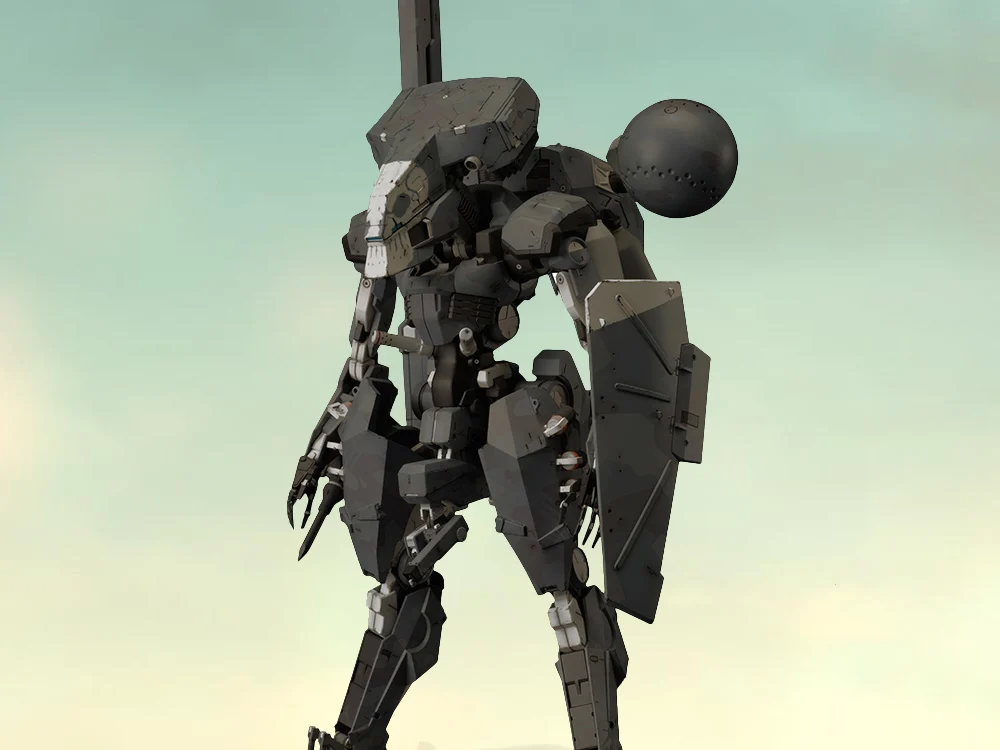 Metal Gear Solid V The Phantom Pain Metal Gear Sahelanthropus (Black Ver.) 1/100 Scale Model Kit