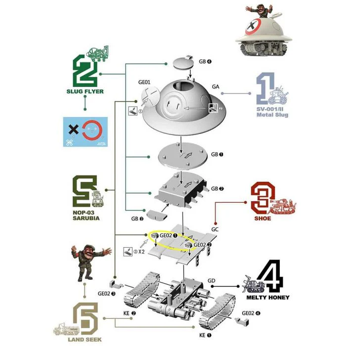 METAL SLUG Joint Operation Tank "Shoe" - Image 10