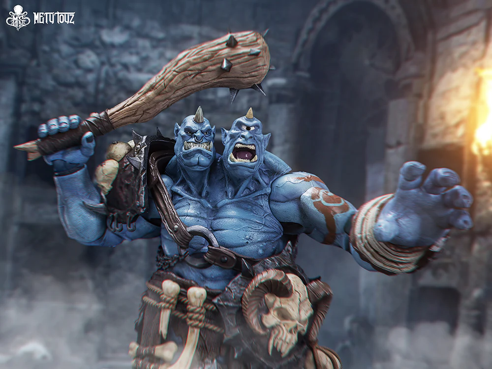 Metytoyz 03 Double headed Ogre (Blue) 1/6 Scale Action Figure - Image 10