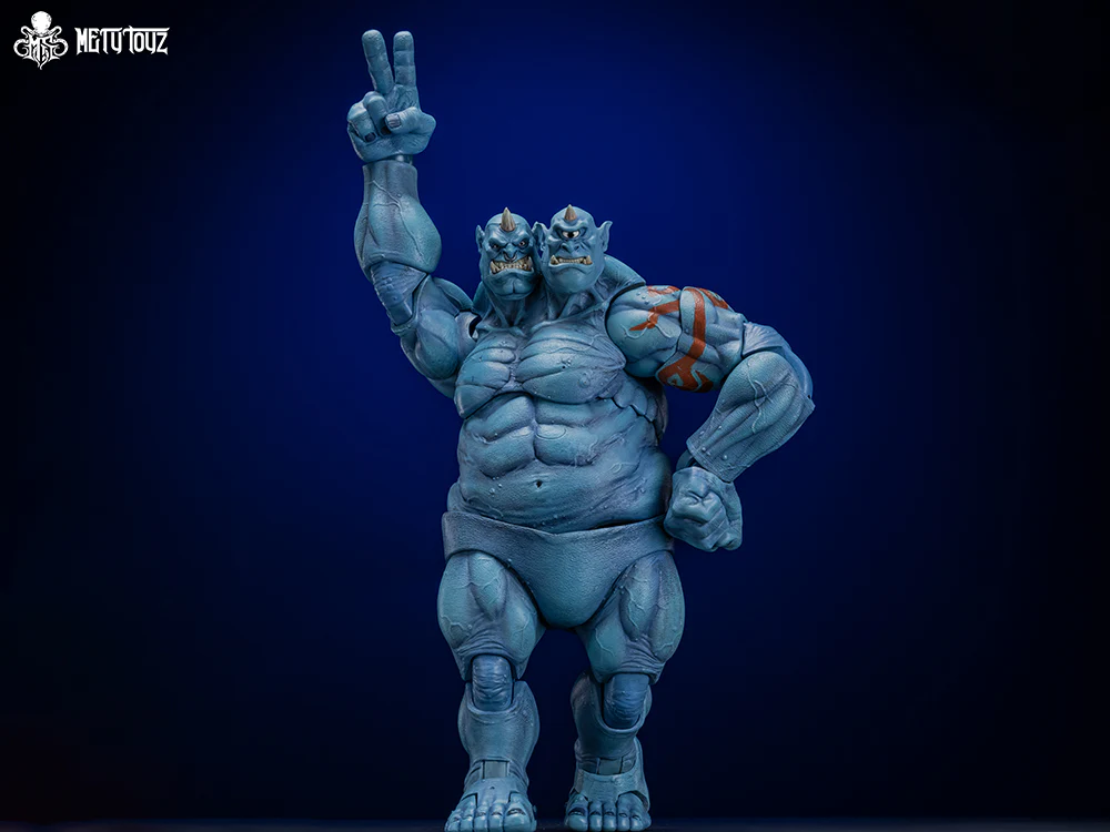 Metytoyz 03 Double headed Ogre (Blue) 1/6 Scale Action Figure - Image 3