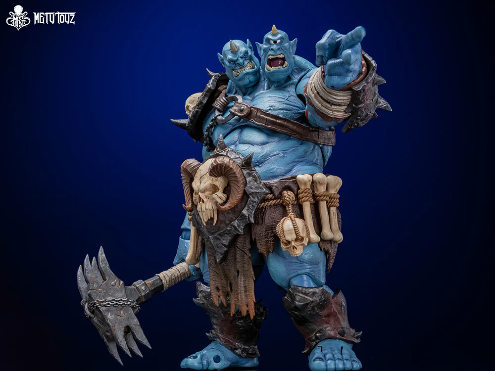 Metytoyz 03 Double headed Ogre (Blue) 1/6 Scale Action Figure - Image 5