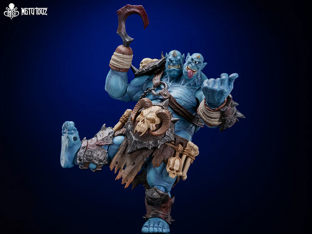 Metytoyz 03 Double headed Ogre (Blue) 1/6 Scale Action Figure - Image 7