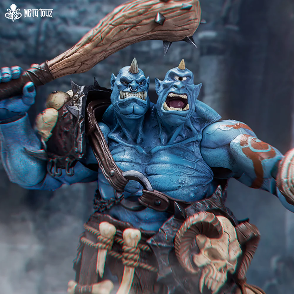 Metytoyz 03 Double headed Ogre (Blue) 1/6 Scale Action Figure - Image 8