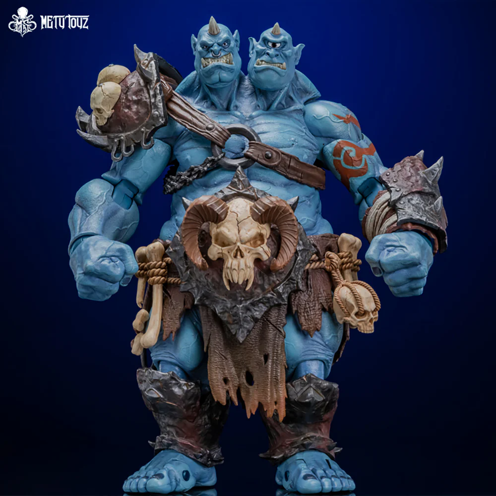 Metytoyz 03 Double headed Ogre (Blue) 1/6 Scale Action Figure - Image 9