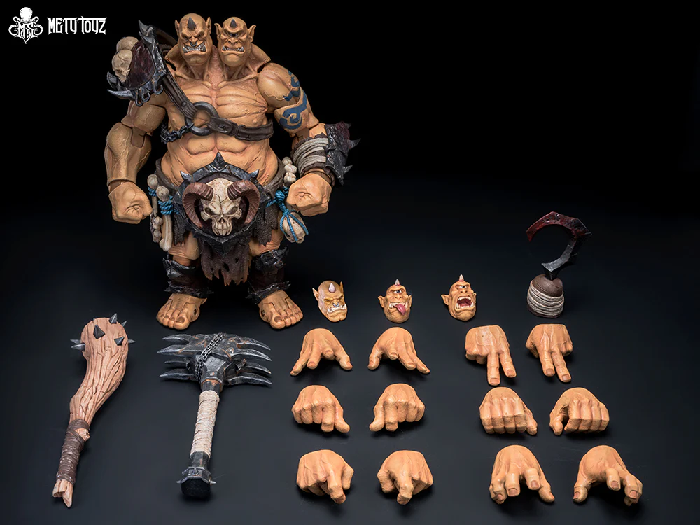 Metytoyz 03 Double headed Ogre (Sand) 1/6 Scale Action Figure - Image 11