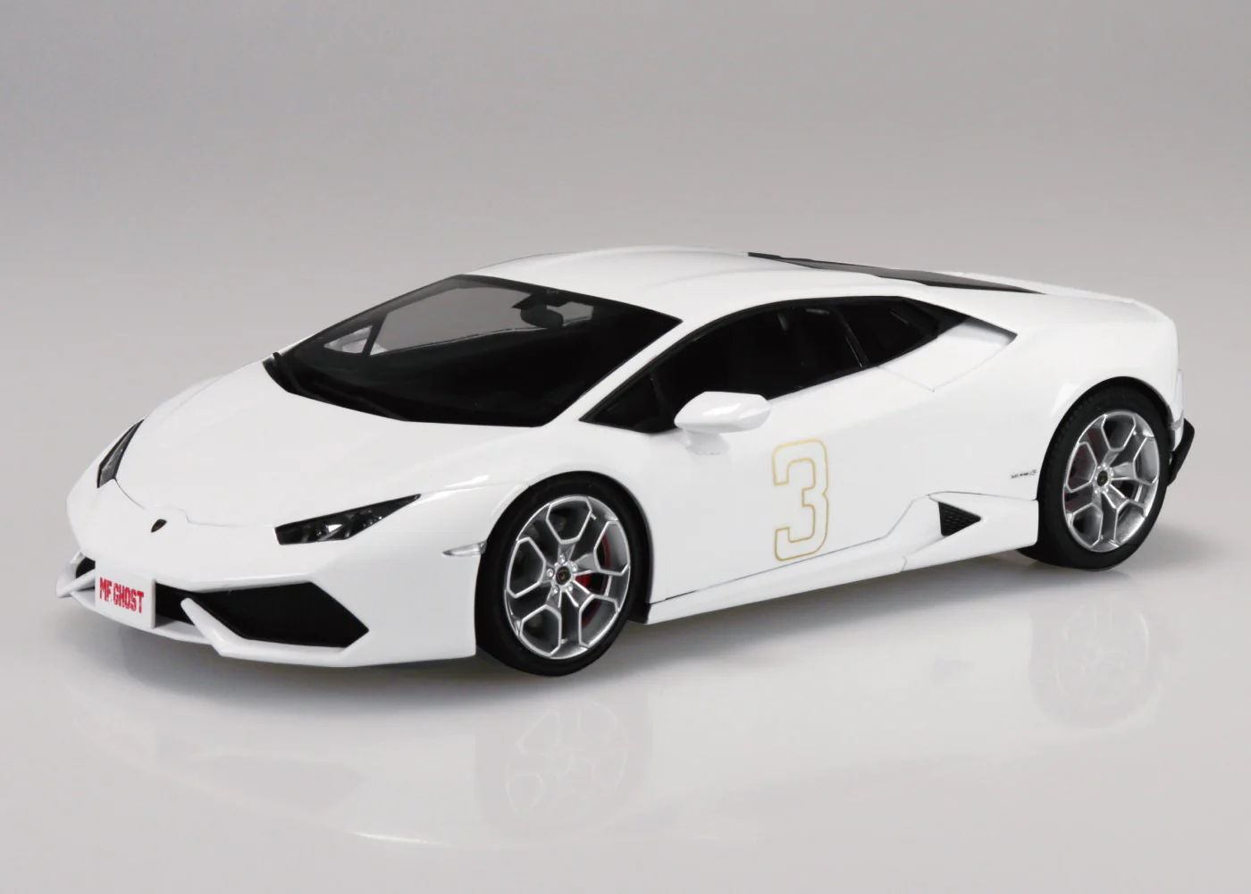 MF Ghost No. 5 Oishi Daigo's Lamborghini Huracan LP610-4 (Modified) 1/24 Scale Model Kit